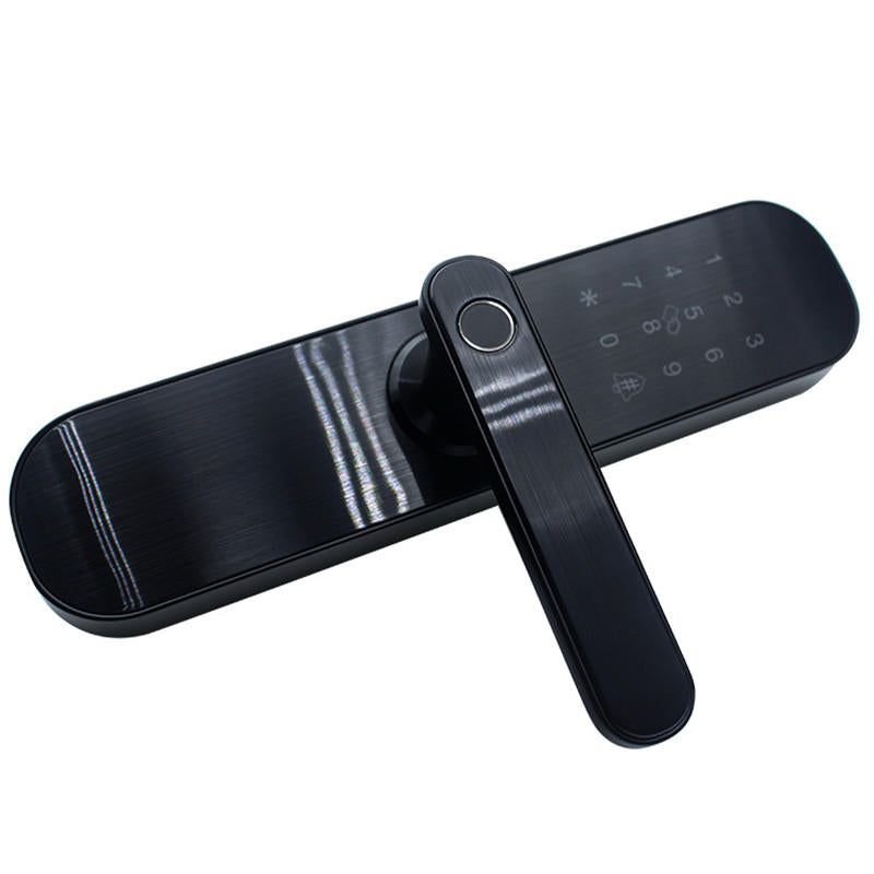 Smart Fingerprint Door Lock Password Card TUYA APP Remotely Identification Security Unlock Intelligent Home Anti-Theft Electronic Locker