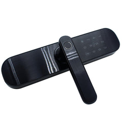 Smart Fingerprint Door Lock Password Card TUYA APP Remotely Identification Security Unlock Intelligent Home Anti-Theft Electronic Locker