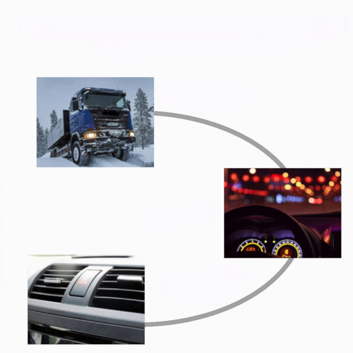 12V Electric Car Heater DC Heating Fan Defroster Demister Vehicle Fan