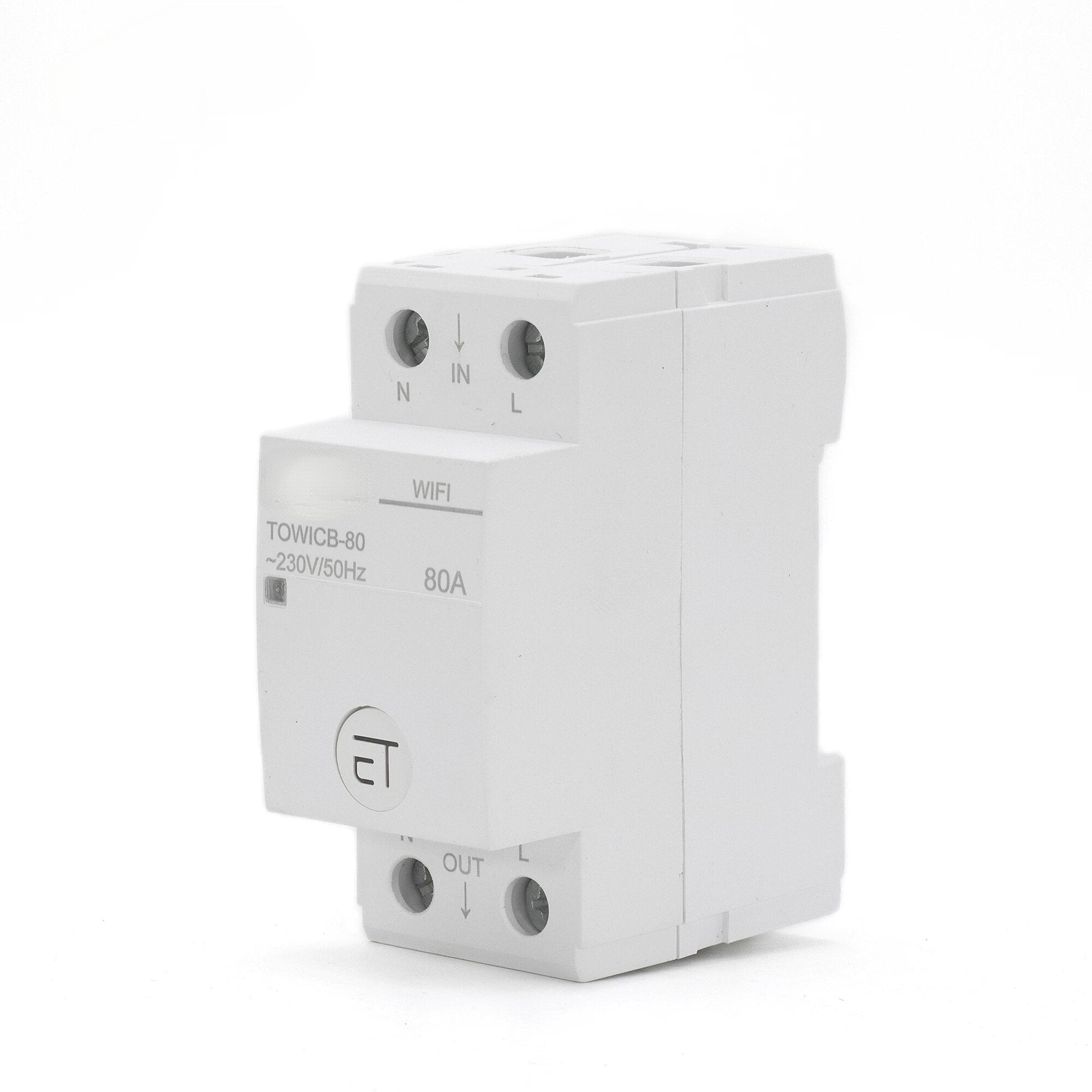 WiFi Circuit Breaker Remote Control by eWeLink APP Voice Control With Amazon Alexa Google Home 36mm Din Rail Main Switch