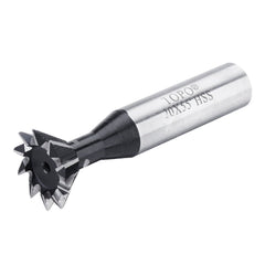55 Degree 8-20mm Dovetail Groove HSS Straight Shank Slot Milling Cutter End Mill CNC Bit