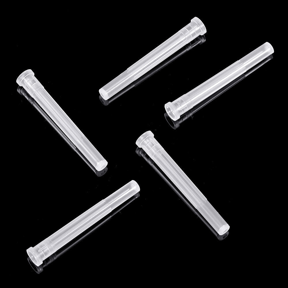 19Pcs/Set American Dispensing Needle with Connector Adapter Blunt Tip TT Tip Syringe Needles Cap for Refilling and Measuring Liquids Glue Applicator