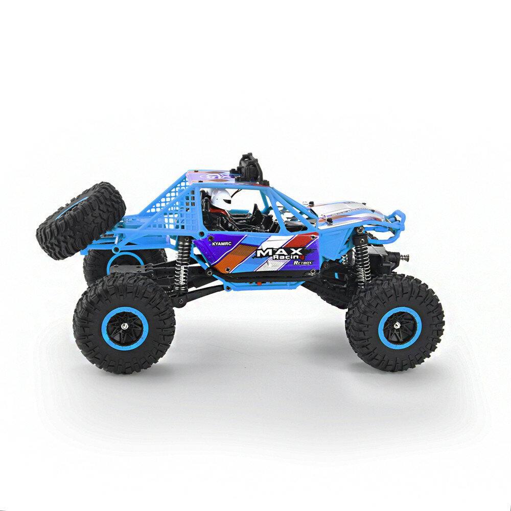 RTR 2.4G 4WD RC Car Full Proportional LED Light Vehicles Climbing Truck Models