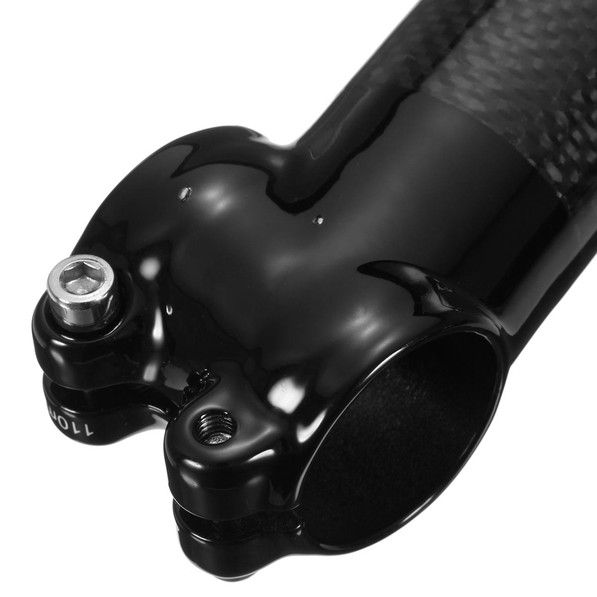 31.8mm Carbon Fiber 6 Degree MTB Bicycle Handlebar Stem 70-110mm Bike Stem