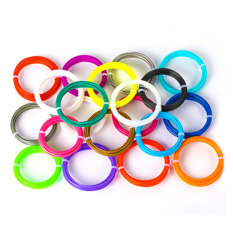 3.0mm 10M/Pack 20Colors ABS Filament For Children 3D Printing Pen DIY Part