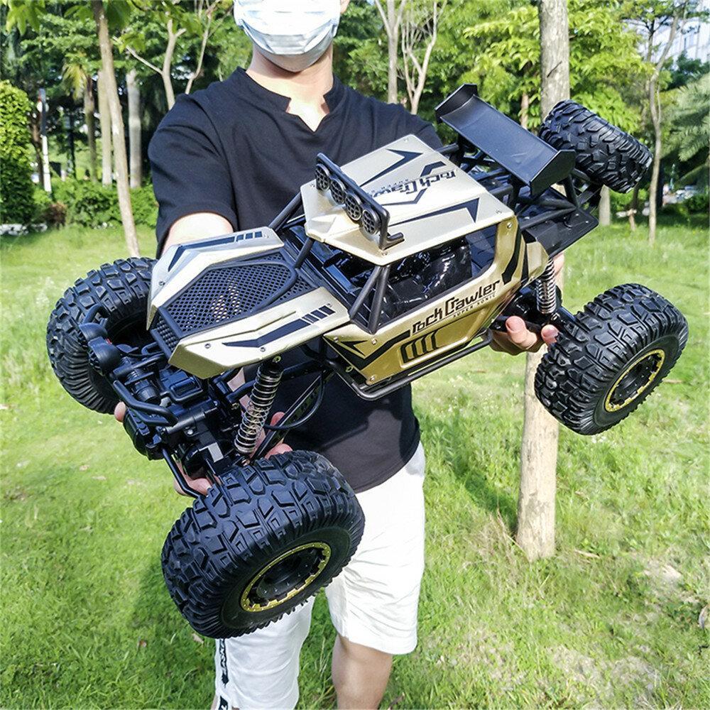 RTR Two Battery 1/8 2.4G 4WD RC Car Electric Off-Road Vehicles Truck RTR Model Kid Children Toys