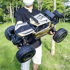 RTR Two Battery 1/8 2.4G 4WD RC Car Electric Off-Road Vehicles Truck RTR Model Kid Children Toys