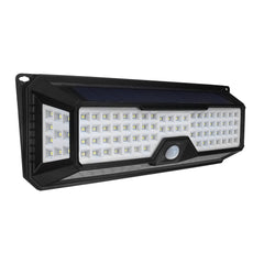 Waterproof 136 LED Solar Light PIR Motion Sensor Wall Lamp 3 Modes Dimmable Outdoor Garden Lamp 