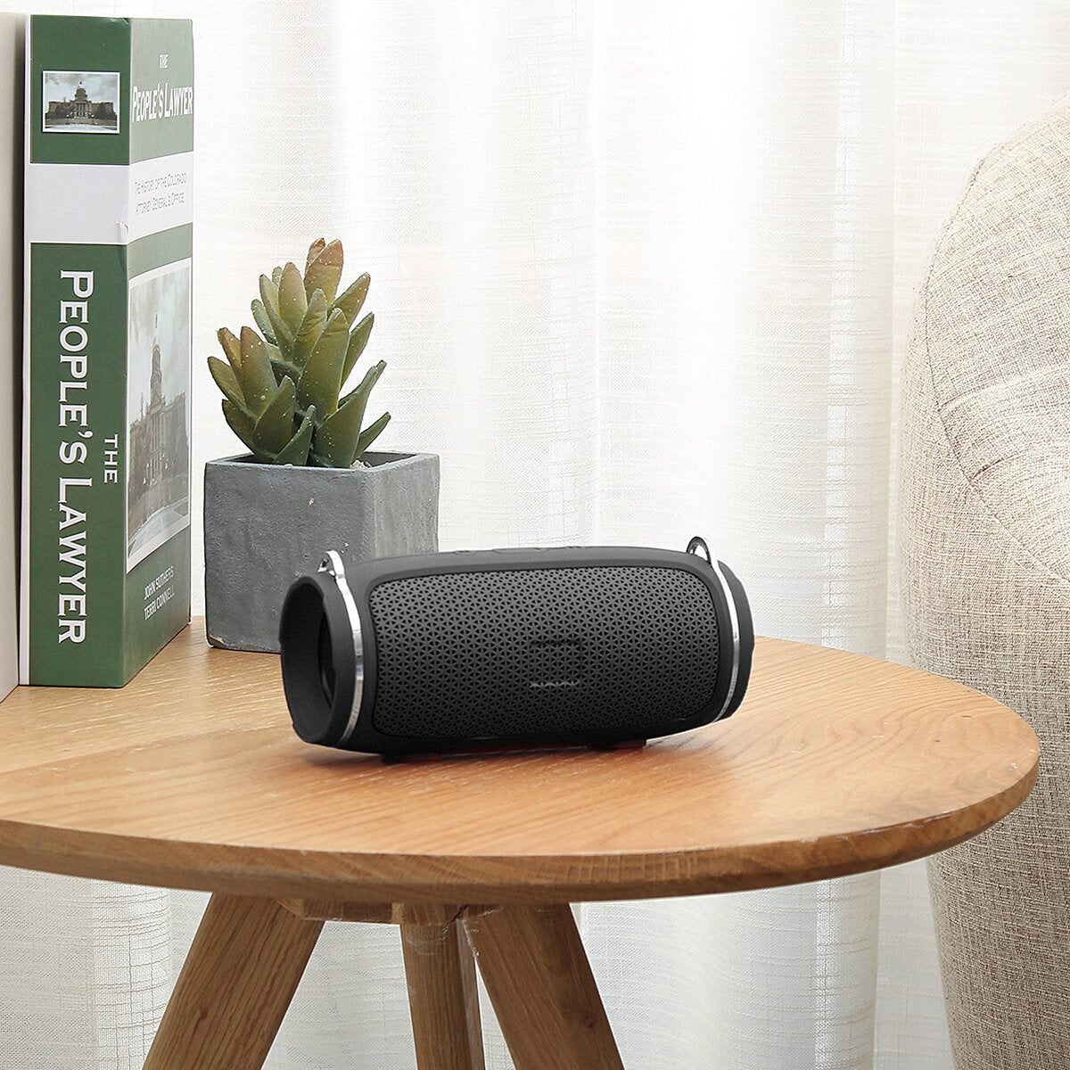 Portable Wireless Speaker Bluetooth 5.0 Speaker Outdoor Hi-Fi Support TF Card FM Radio Subwoofer