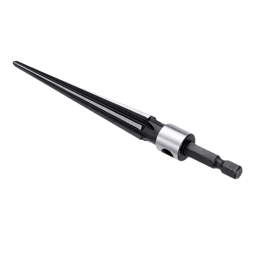 3-13mm Bridge Pin Hole Hand Held Taper Reamer T Handle Tapered 6 Fluted Chamfer Bit Tool
