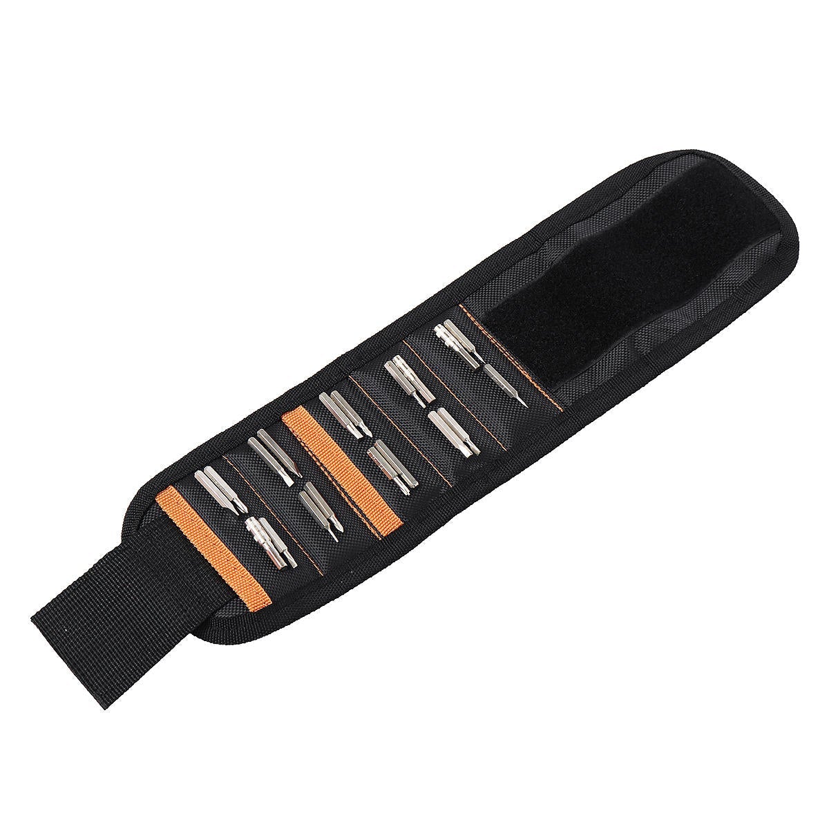 Magnetic Wristband w/ Strong Magnets Holds Screws Nails Bits Repair Hand Easy Carry Gadget