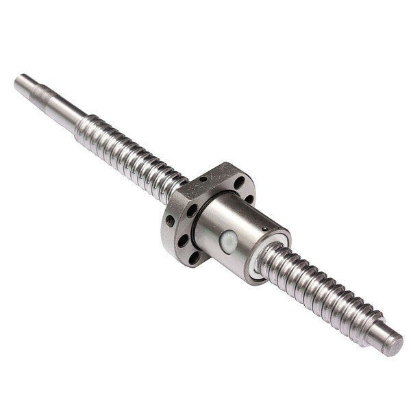 Ball Screw Length 250mm with 1 Set BK/BF12 Supports and 6.35mm x 10mm Coupler for CNC
