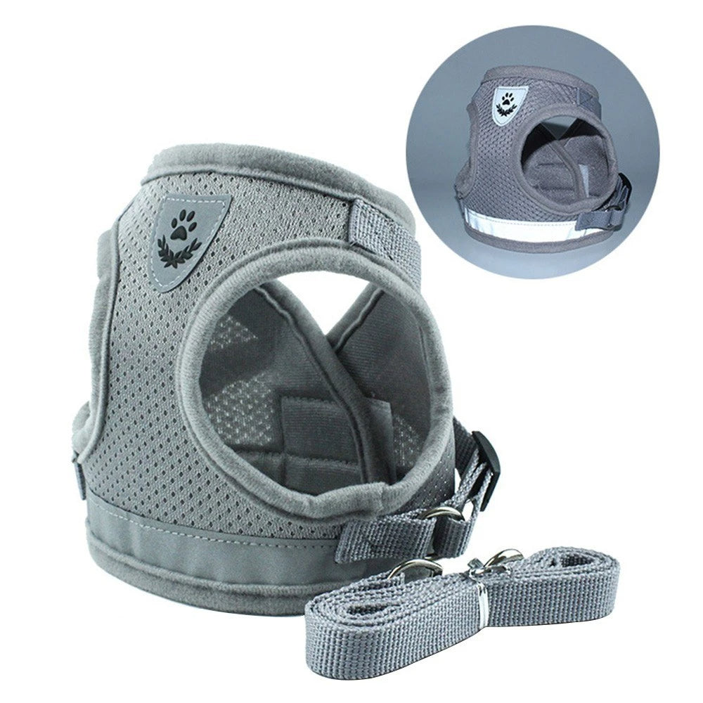 Dog Harness No-Pull Pet Harness Step-in Air Dog Harness, Soft Mesh Reflective