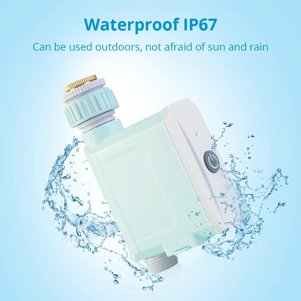Garden Auto Controller Work Bluetooth Smart Irrigation Valve Watering Timer with Alexa