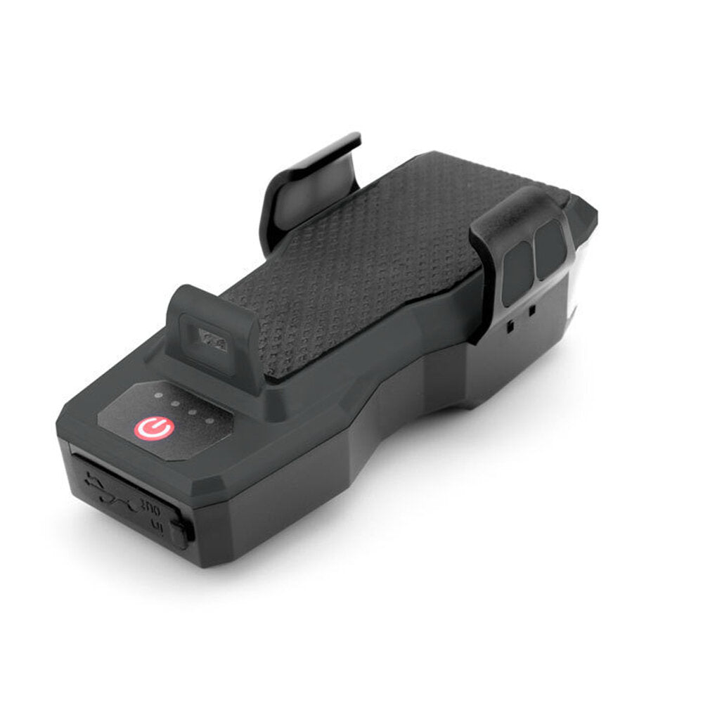 4-in-1 550LM Bike Headlight 4 Modes Bicycle Front Lights 130dB Horn 4-6.3inch Phone Holder Power Bank Outdoor Cycling