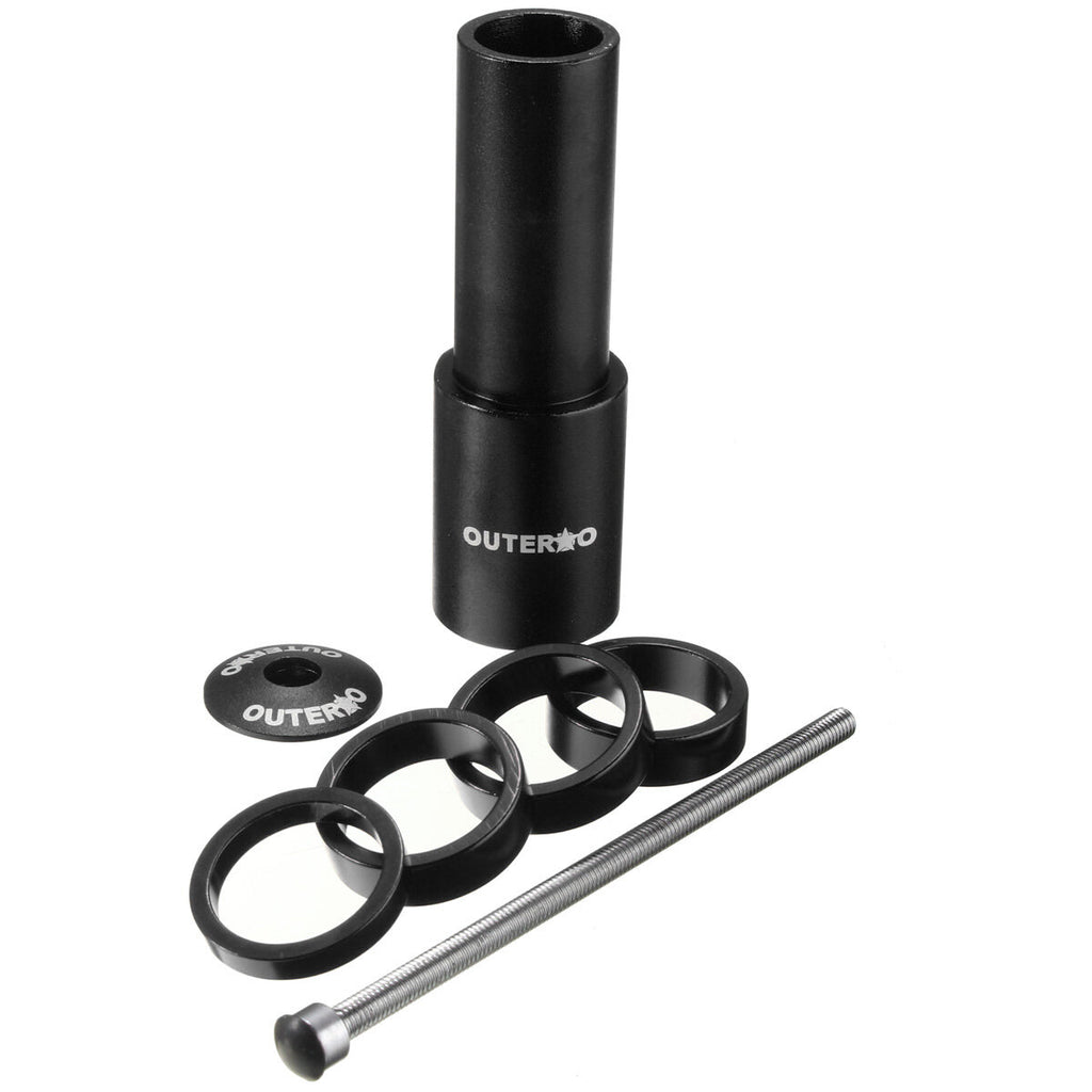 Bicycle MTB Bike Handlebar Fork Stem Riser Rise Up Extender Head Up Adaptor