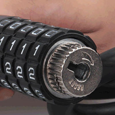 Bicycle Locks Thickened 1.2M 325G Bike Password Lock Cable Steel PVC Cycling Accessories