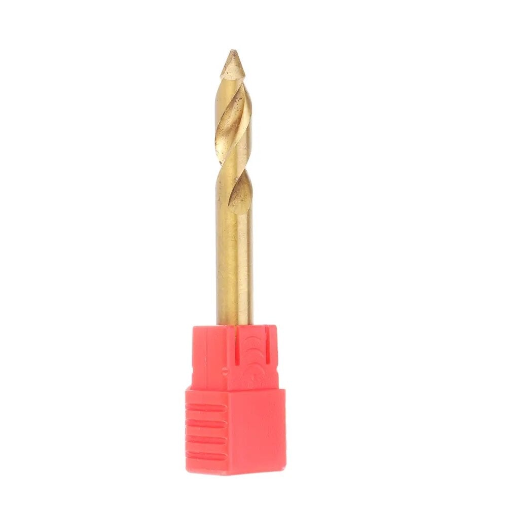 7Pcs 3-12mm Spot Drill 60 Degree Titanium Coated M42 Cobalt Chamfer Drill Location Center Bit