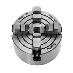 Lathe Chuck 80/100/125mm 4 Jaw Independent Hardened Reversible Tool