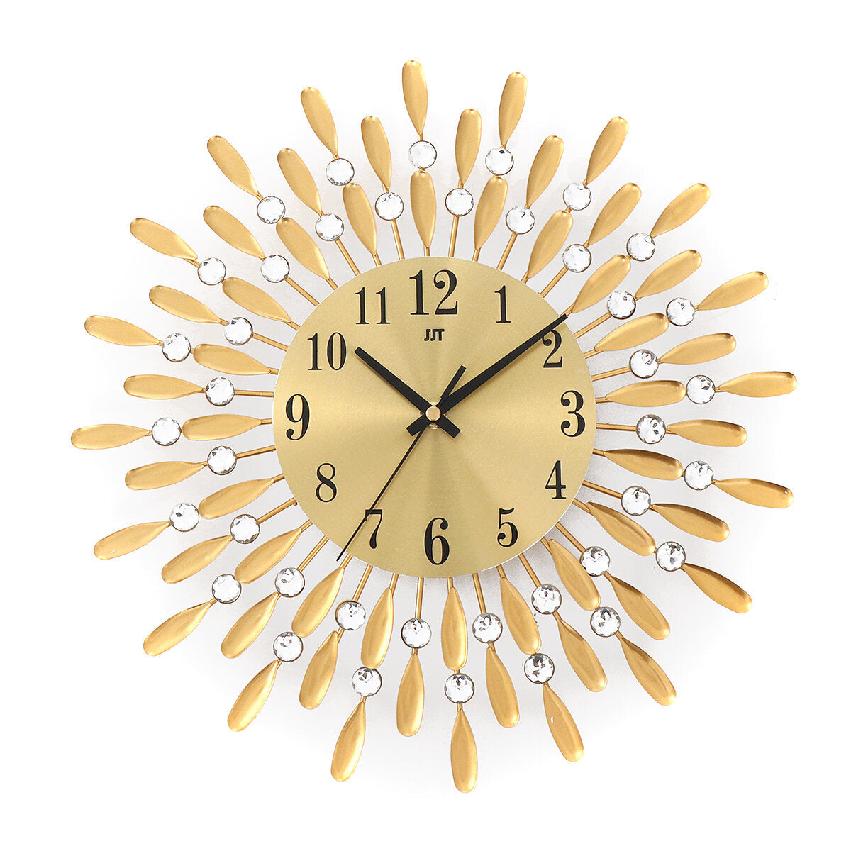 38 x 38 cm Wall Clock Hanging Silent Quartz Battery Powered Watch Home Decoration