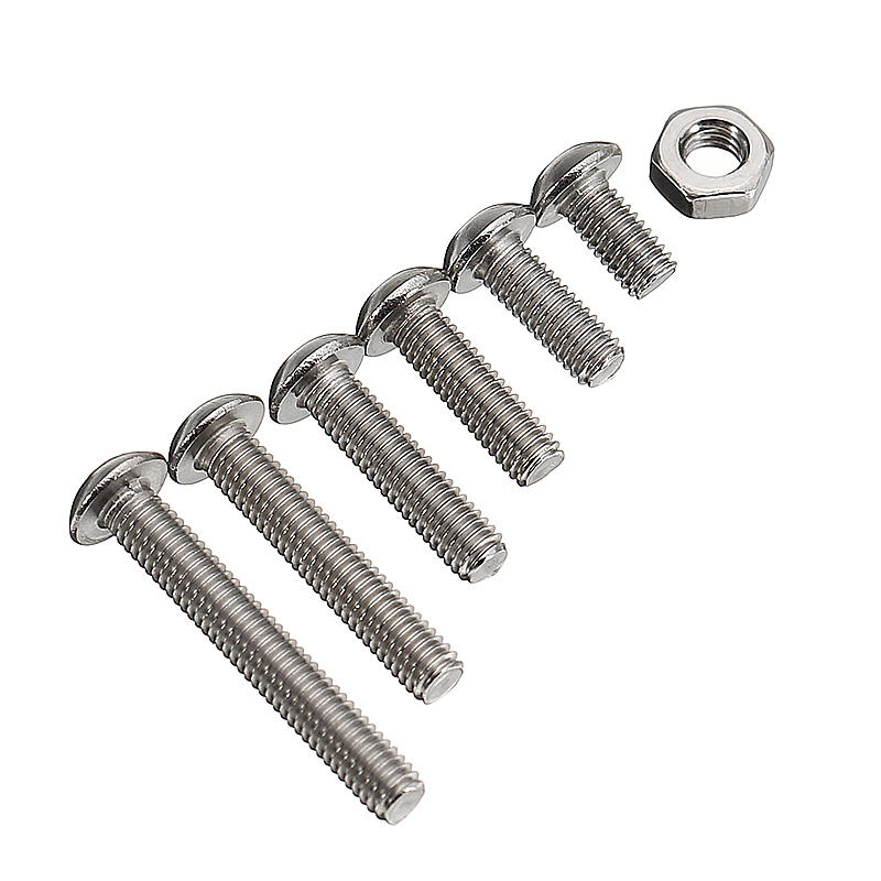 M3SH2 M3 Stainless Steel Hex Socket Button Head Cap Screw Bolts Nuts Assortment 240pcs