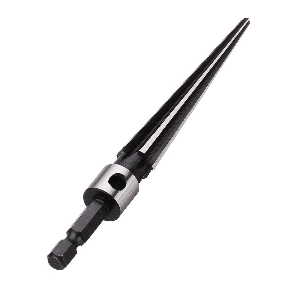 3-13mm Bridge Pin Hole Hand Held Taper Reamer T Handle Tapered 6 Fluted Chamfer Bit Tool