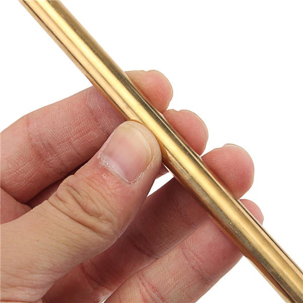 9mm Diameter 300mm Length Brass Solid Round Rod Stick