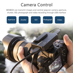 Dual Channel Wireless Video Transmitter 1080P Live WiFi Transmission for Android iOS Windows Mac