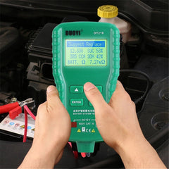 12V Digital Car Battery Tester AH CCA Voltage Current Battery Load Analyzer Multifunction Diagnostic Car Repair Tool