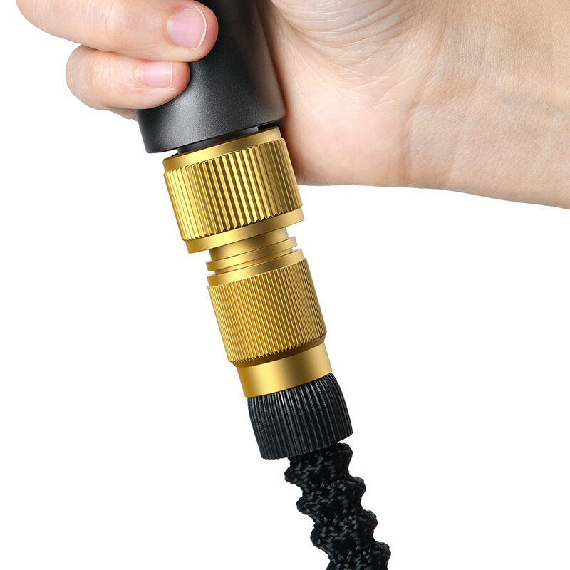 Car Wash Spray Nozzle 4-layer Pressurization 5 Spray Patterns Washer for Gardening Cleaning Pet Bathing