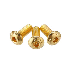 50Pcs Titanium Plated M5 Hex Socket Button Head Screws Alloy Steel 12.9 Grade Screw Bolt 6-14mm