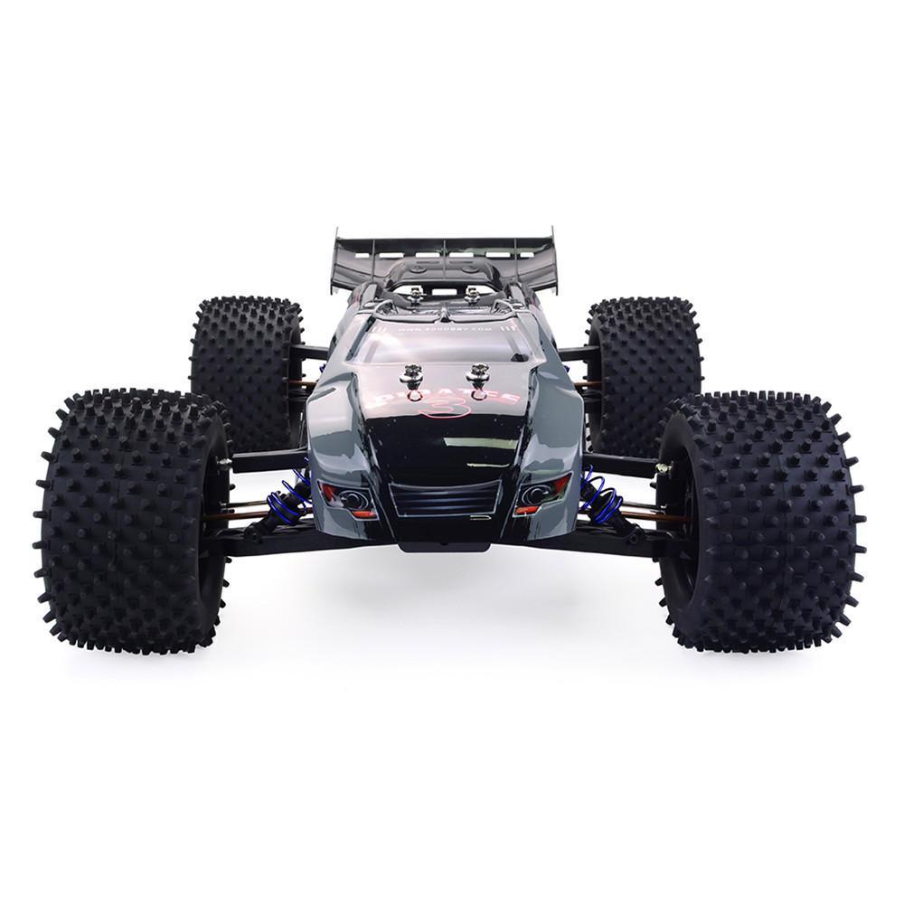 2.4G 4WD 80km/h 120A ESC Brushless RC Car Full Scale Electric Truggy RTR Model