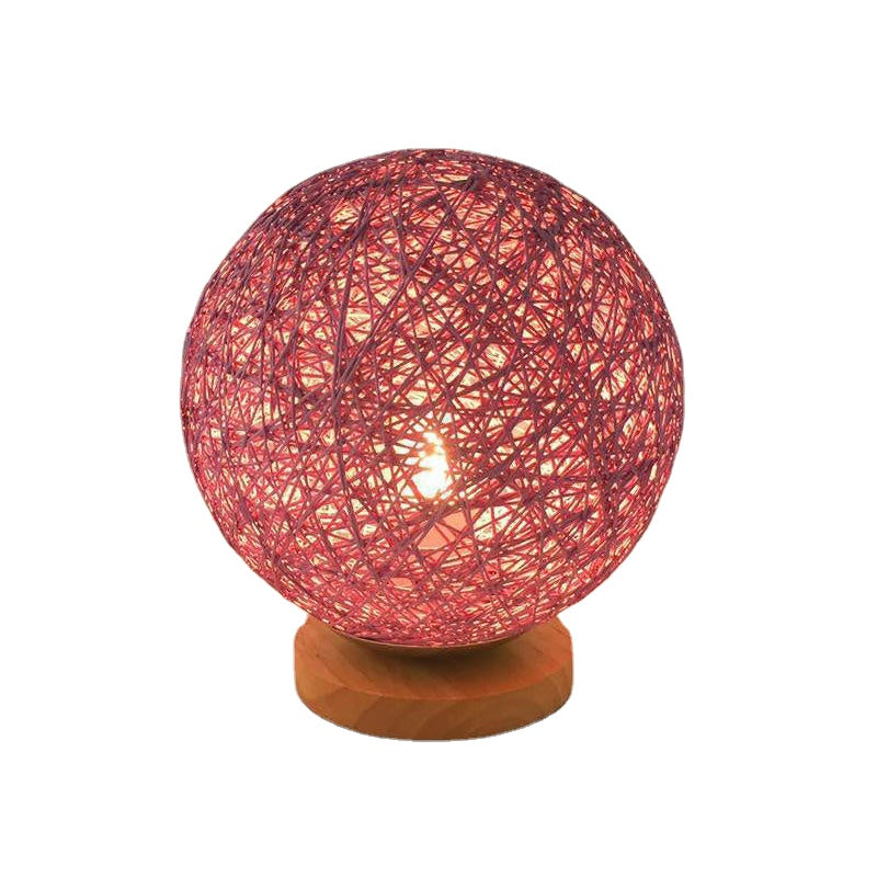 Ball Night Light Table Bedside Lamp Bedroom Home Decor Valentine Gift