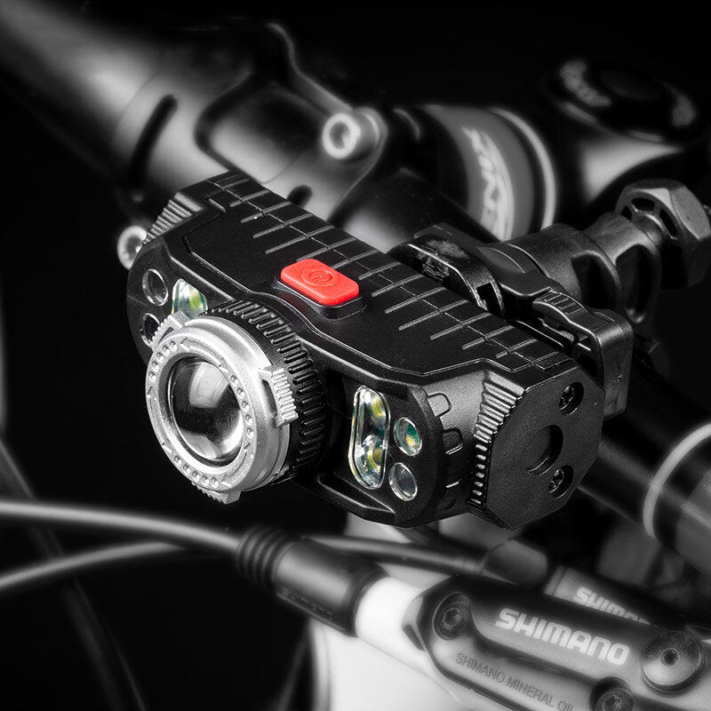 Induction LED Headlamp Super Bright Zoomable 4 Modes USB Rechargeable Work Light Flashlight with Magnet