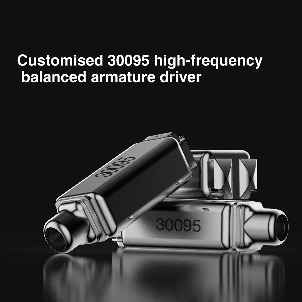 Dynamic Drivers In Ear Earphone Noise Cancelling Headphone 2Pin 0.75MM Connector for Mobile Phones PC Computer