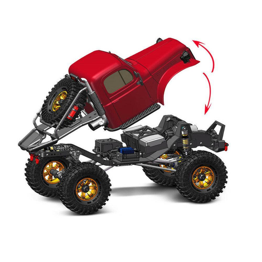 RTR 2.4G 4WD RC Car Rock Crawler Truck Vehicles Models