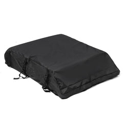 51x39x17" 20 Cubic Car Cargo Roof Bag Waterproof Rooftop Luggage Carrier Black