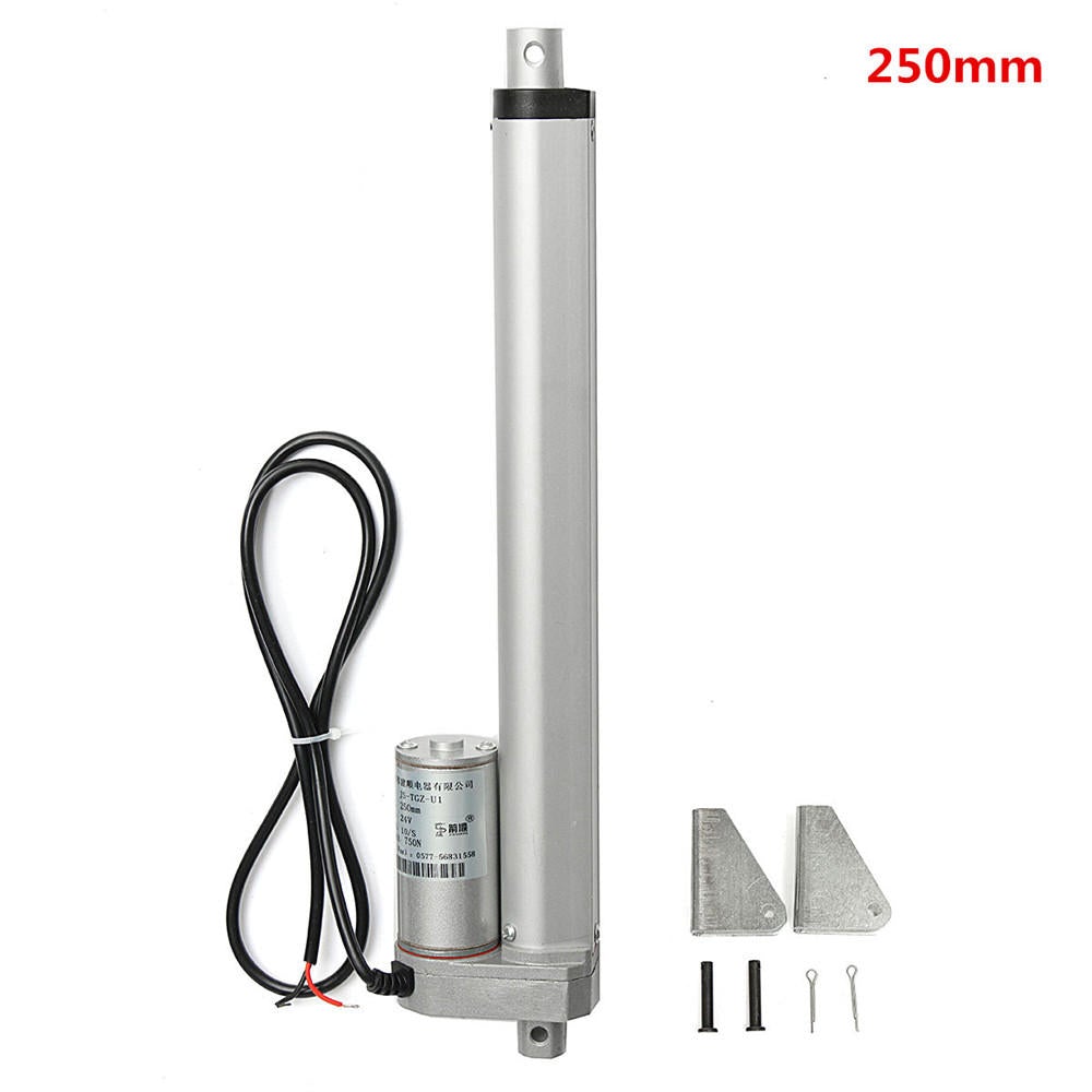 DC 100mm 150mm 200mm 250mm Linear Actuator Motor 10mm/s