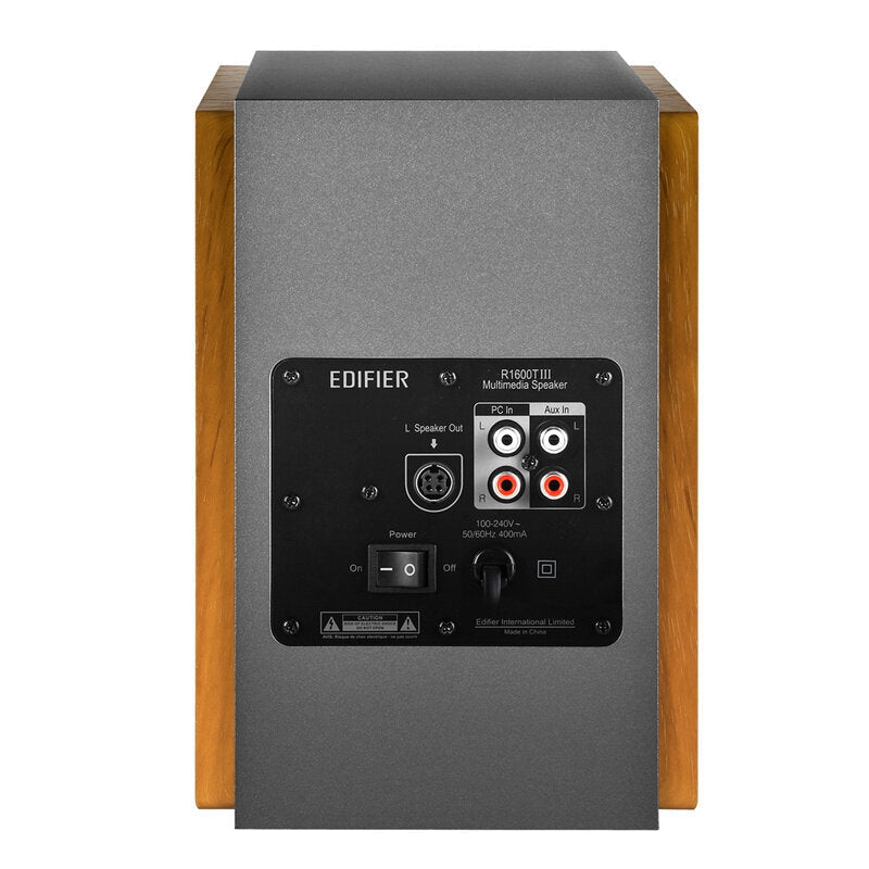 Subwoofer Multimedia Computer Speaker Desktop 2.0 60W Wooden Bass Bookshelf Active Speaker