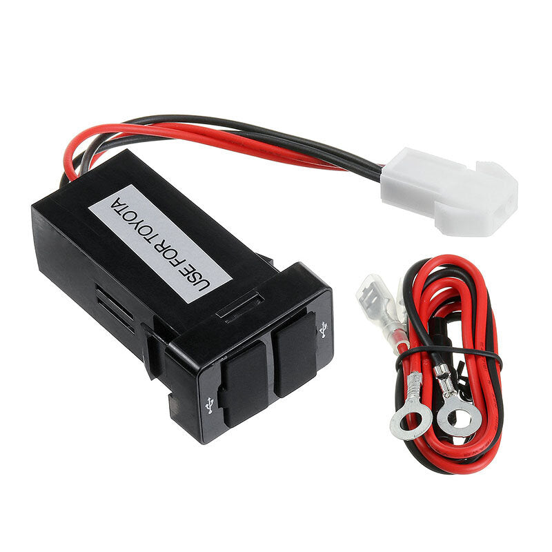 12V 24V Twin Dual Double Port Charger Adapter In Car Socket Lighter