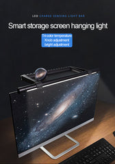 USB Infinite Dimming Smart Storage Screen LED Desk Reading Lamp Computer Screen Hanging Light Three Different Color Temperatures