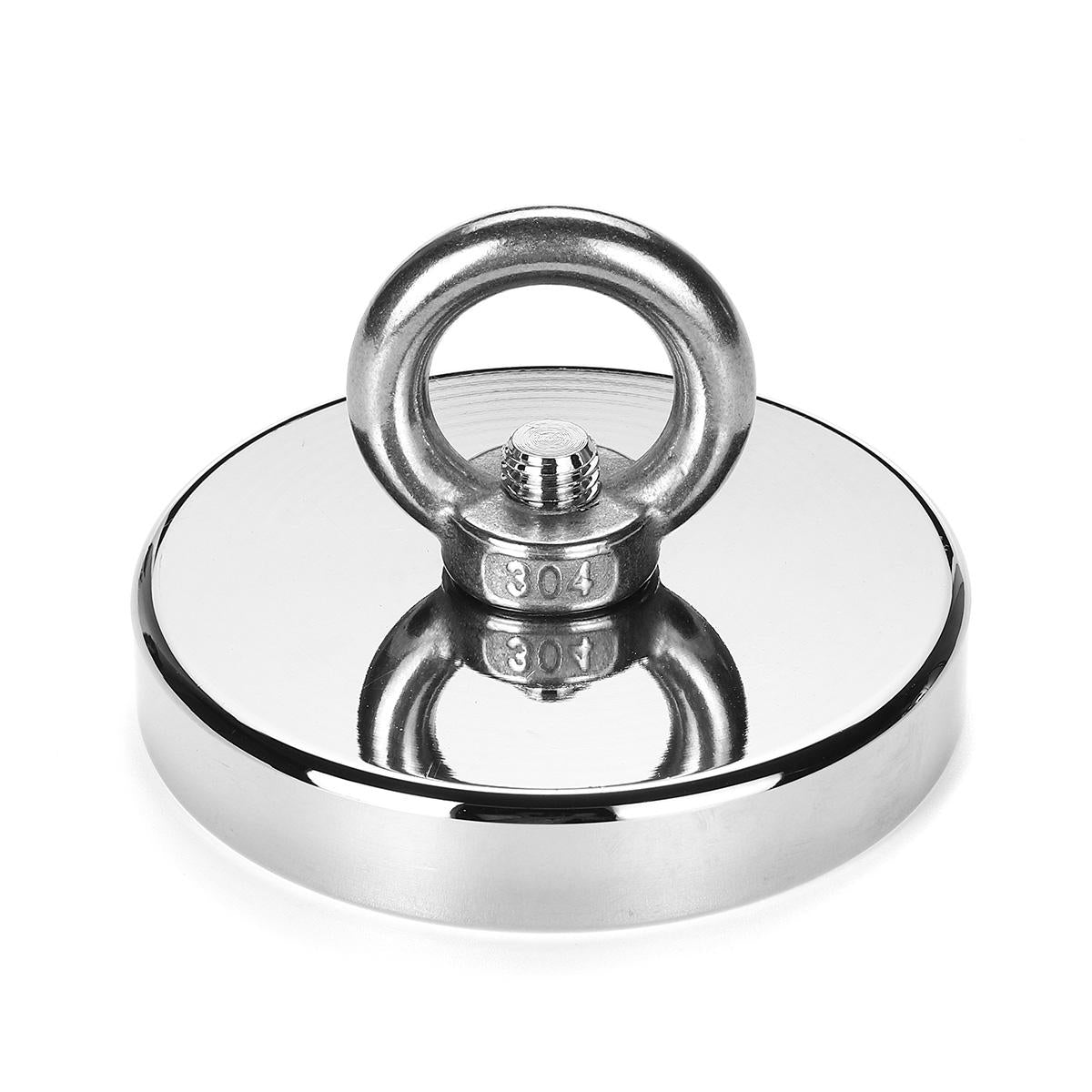 Powerful Round Neodymium Magnet Hook Salvage Magnet Sea Fishing Equipments Holder for Bearing 400kg
