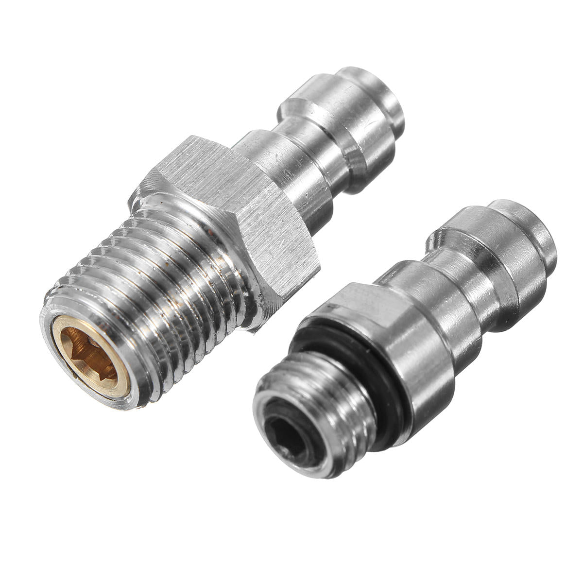 Threads PCP Fill Nipple Stainless Steel 8mm Air Tank One Way Foster Fitting Screwed Joint
