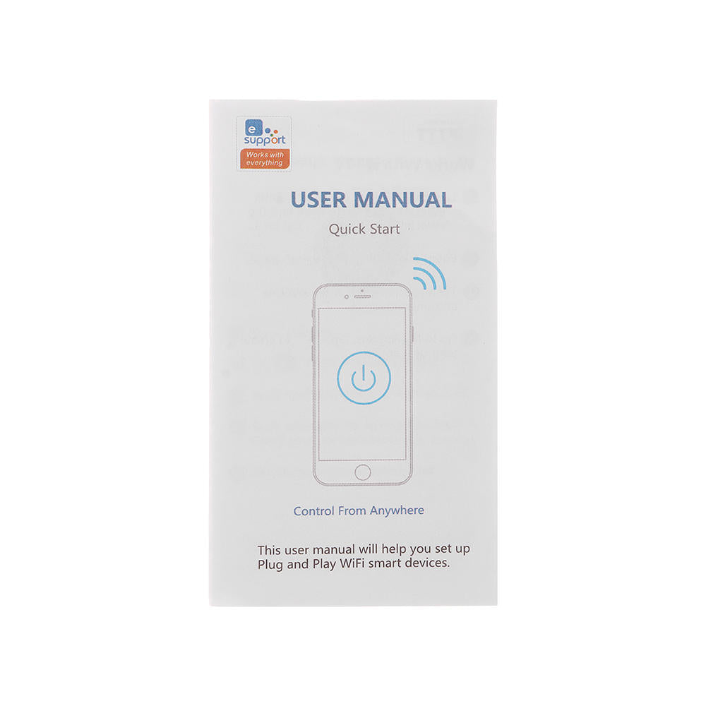 EU Standard 1/2/3 Gang WIFI Touch Wall Switch 250V 2A/400W