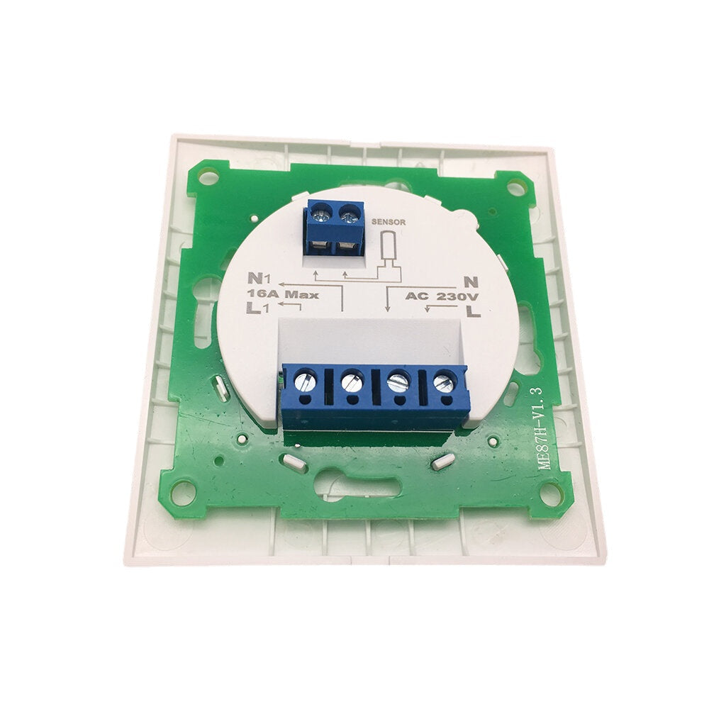 Floor Heating Room Thermostat AC220 Temperature Controller With 3 Meters Sensor