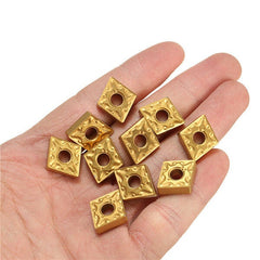 10pcs CNMG120408-MA US735 Carbide Insert Turning Tool Holder Inserts