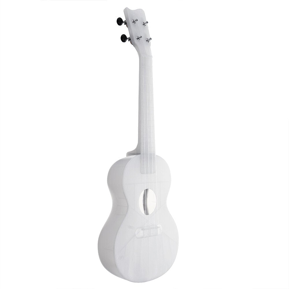 23 Inch Concert Unique LED Lighting Smart Ukelele Anti-Broken Polycarbonate Ukulele with Bag