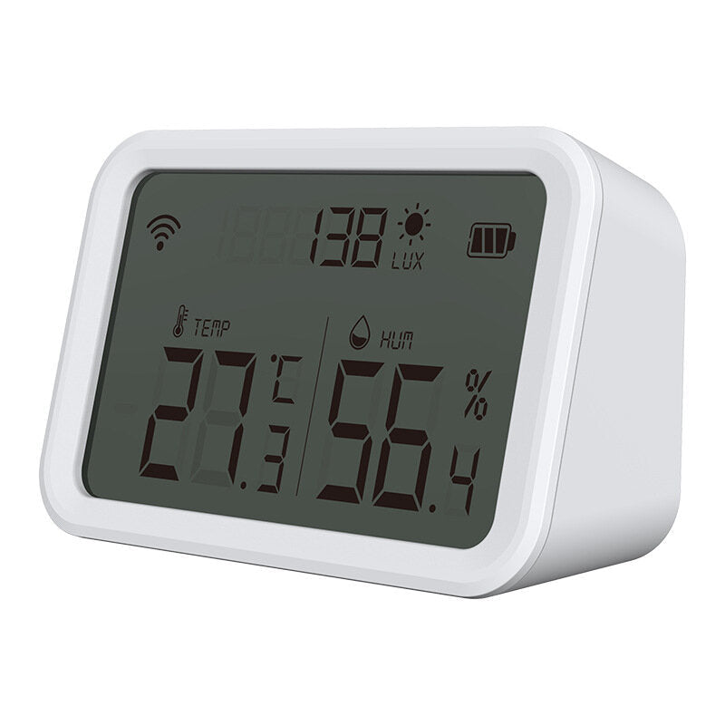 Intelligent Temperature and Humidity Illuminance Sensor Works with ZB Gateway Mobile Phone Remote Control