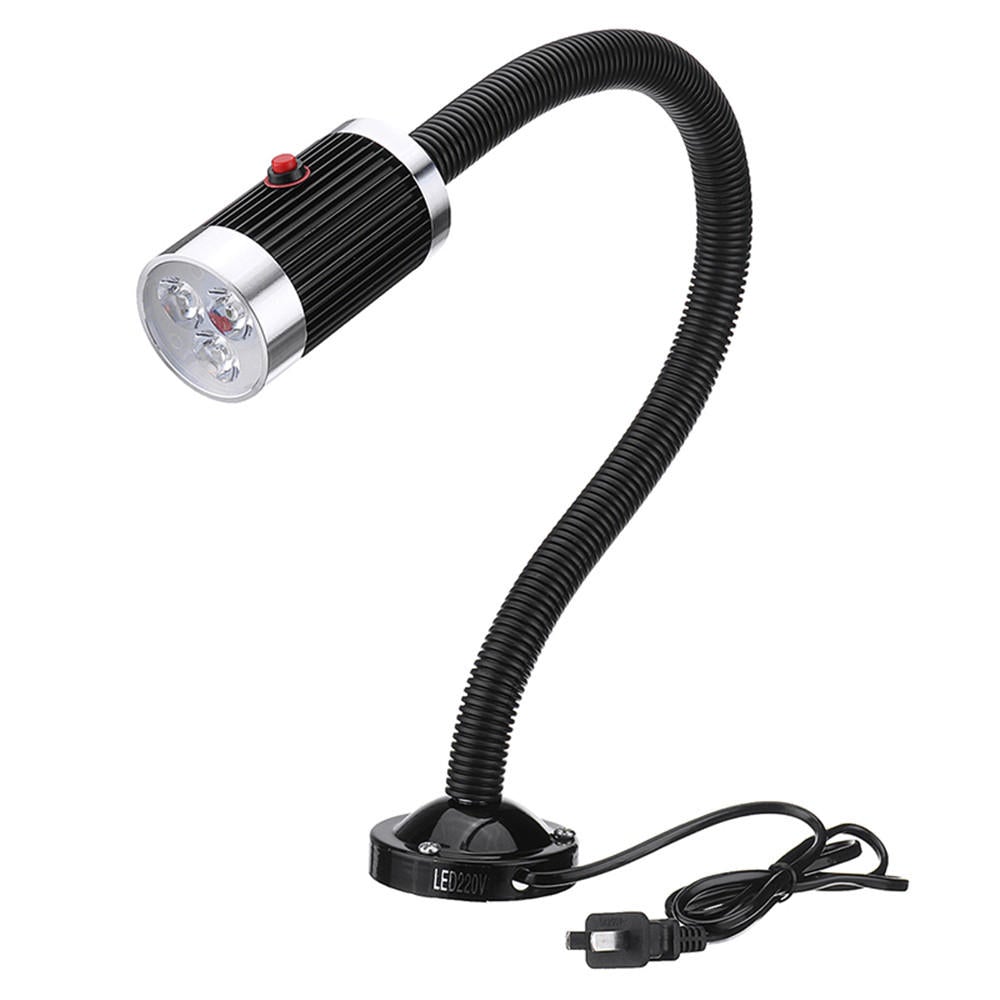 110-220V 9W Magnetic Base Work Light Aluminum Alloy Working Tool For CNC Machine