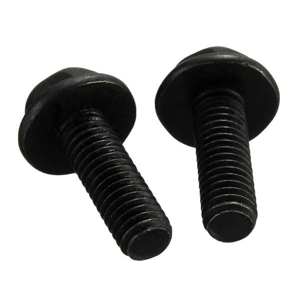 20Pcs M6x20mm Hex Thread Screw Cutting Machine Left Tooth Screws Bolt